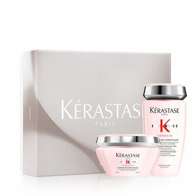 SET TRATAMIENTO PARA CABELLO MASQUE ANTICAÍDA KÉRASTASE GENESIS (SET DE TRATAMIENTO PARA CABELLO)